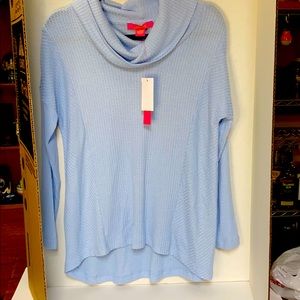 Catherine Catherine Malandrino sky blue tunic BNWT